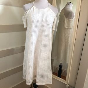 1 State pretty off cold shoulder dress